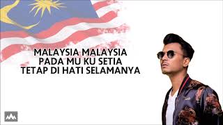 Malaysia  Faizal Tahir Lyric Video [upl. by Enos]