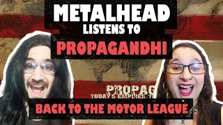 CONVERTING Metalhead to Propagandhi Fan  Back To The Motor League REACTION [upl. by Liatnahs]