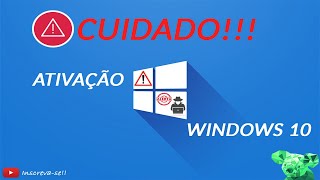 CUIDADO Ativadores De Windows  KMS  Solução 100 Legitima [upl. by Markland]