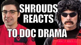 SHROUD  REACTS TO THE DRDISRESPECT TWITCH DRAMA [upl. by Drofdeb489]