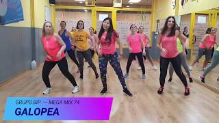 Galopea MegaMix 74  Grupo BIP Zumba Coreografia [upl. by Pump]