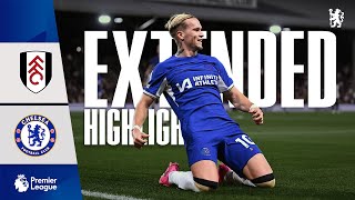 Fulham 02 Chelsea  Highlights  EXTENDED  Premier League 202324  Chelsea FC [upl. by Anez936]