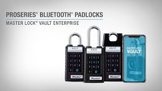 Master Lock 6400 Bluetooth ProSeries Padlocks [upl. by Idac579]