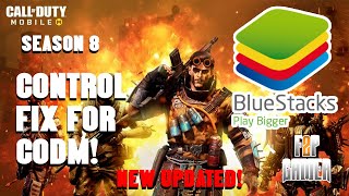 Bluestacks Custom Key control Mapping  CODM Season 8 New Updated 22 September 2021 [upl. by Bencion556]