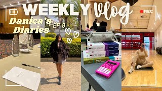 WEEKLY VLOG 🖇️ work  life  school  content balance 🤍  NAMIBIAN YOUTUBER [upl. by Nikolaos]