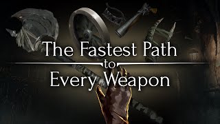 Bloodborne Guide ► The Fastest Path to Every Weapon [upl. by Heinrik]