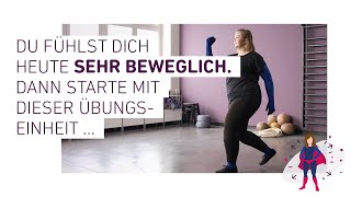 Entstauungsübungen bei Lymphödem 💜 Sehr bewegliche Tagesform [upl. by Garlen]