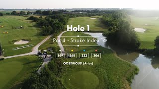 Golfbaan Bentwoud  OOSTWOUD  HOLE 1 [upl. by Welcome]