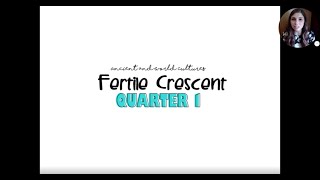 Fertile Crescent Video Lessons [upl. by Hagerman]