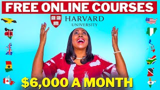 10 FREE Online Courses From Harvard University That Can Pay You US6000 A Month With A Side Hustle [upl. by Dunseath393]