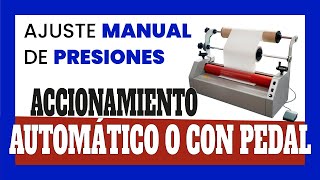 ✅ Laminadora de papel PROFESIONAL montadora Champion 650 R [upl. by Kcoj]