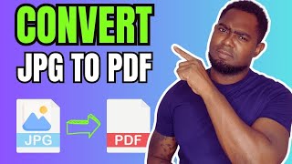 How To Convert JPG To PDF PC iPhone amp Android [upl. by Samul]