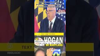 Former Gov Larry Hogan projected winner in Republican primary for Maryland Senate [upl. by Mailliwnhoj]