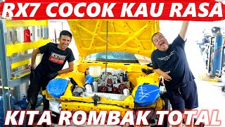 ROMBAK TOTAL MOBIL MAZDA RX7 FD3S COCOK KAU RASA [upl. by Oigufer]