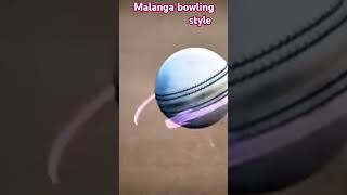 malinga bowling action viralvideo cricket subscribe subscribe maxwell 💯🥀🏏💪 [upl. by Huberto]