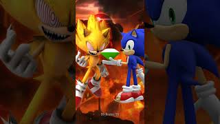 Fleetway Sonic vs Sonic Universe edit shorts [upl. by Roskes]