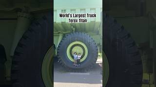 Terex Titan terex britishcolumbia worldslargest truck treasuretheescape shorts minivlog joy [upl. by Nnylassej]