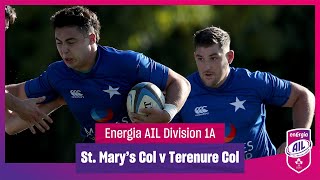 St Mary’s College v Terenure College  EnergiaAIL Highlights Mens Div 1A Rd 6 [upl. by Akinyt]