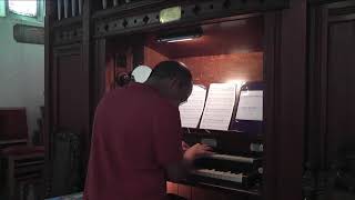 Benedictus  Karl Jenkins Pipe Organ St Johns Church Penmaen Gower Peninsula Swansea [upl. by Gavrila]