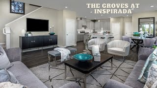 The Groves by KB Homes  Inspirada  Henderson New Townhomes For Sale  Home Tour  291k 1736sf [upl. by Wilen916]