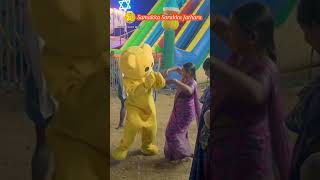 Vinod Teddy Auntytho Gongura Thotakada Song Dance ll Samakka Sarakka Jathara funny comedy teddy [upl. by Dareen941]