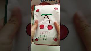 Cherry Blind Bag 🍒 cherry cherries blindbag fruit cute papercraft craft asmrsounds healing [upl. by Alak950]