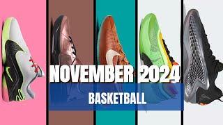 HERES THE UPCOMING BASKETBALL SHOES IN NOVEMBER 2024 [upl. by Carolle453]