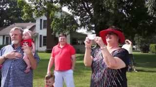 Military sons surprise parents by coming home and marching in hometown 4th of July parade [upl. by Folger]