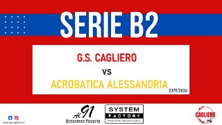 2024 11 23 Serie B Cagliero Vs Alessandria [upl. by Nomyt661]