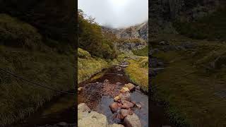 Estos colores son del otoño 2024 Refugio Natacion elbolson patagonia argentina hiking travel [upl. by Nosydam]