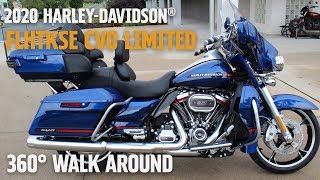 2020 HarleyDavidson® FLHTKSE CVO LIMITED 360° Walkaround Video [upl. by Alleuol]