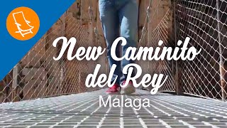 The new Caminito del Rey  Malaga [upl. by Barnie610]