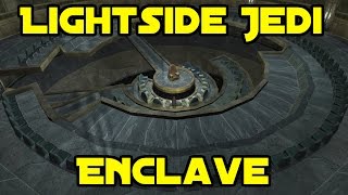 SWGEmu  Ep148  Light Jedi Enclave [upl. by Roswald]