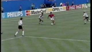 Bulgaria v Germany World Cup USA 94 ITV [upl. by Eolhc]