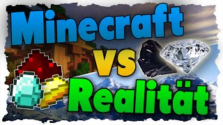 MINECRAFT vs REALITÄT [upl. by Neelat]