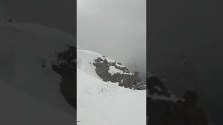 Budel e la tantissima neve sulla cima della Marmolada [upl. by Rol]