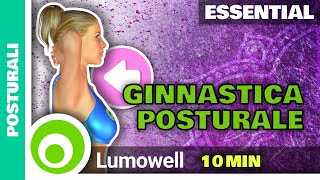 Ginnastica Posturale  10 Minuti [upl. by Noloc]