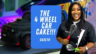 BAKE THAT CAKE WITH DRIPPLES  S02E10 THE 4 WHEEL CAR CAKE [upl. by Notsirk842]