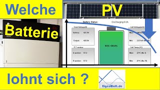 Welcher Hochvolt Stromspeicher von BYD für Photovoltaik lohnt sich Folge 8 [upl. by Akinal]