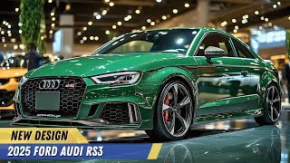 2025 Audi RS3 Unveiled  Compact Powerhouse with 401 HP and Bold New Style [upl. by Quickman]