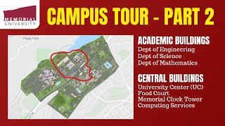 MUN Campus Tour Part 2 [upl. by Ydaf]