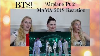 BTS Airplane Pt 2 MAMA 2018 Reaction [upl. by Henke]