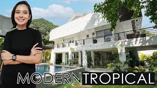 House Tour 397 • Tropical 4Bedroom House for Sale in Merville Paranaque  Presello [upl. by Melany]