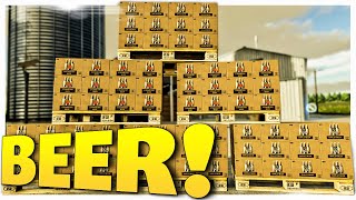 BREWERY  Making the Finest Craft BEER  Farming Simulator 22 Gameplay [upl. by Eislel406]