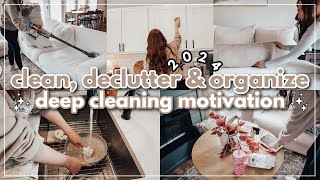 CLEAN DECLUTTER amp ORGANIZE 2024  EXTREME DEEP CLEANING MOTIVATION  DECLUTTER WITH ME [upl. by Helman]