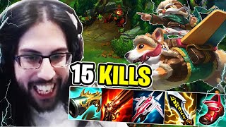 Imaqtpie Corki ADC is BROKEN [upl. by Arol202]