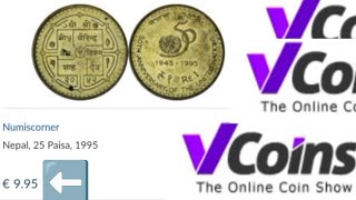 Vcoins मा नेपाली सिक्काको मुल्य कति धेरै [upl. by Richardo]