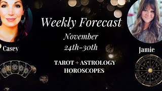 Thanksgiving  Mercury Retrograde Your Astrology amp Tarot Forecast for Nov 2430th [upl. by Barbarese987]