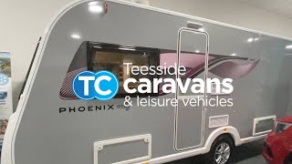 Bailey Phoenix Plus 644 GT75 NEW 2024 Teesside Caravans Video Tour [upl. by Ssalguod423]