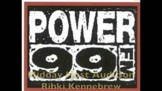 Power 99 FM Rihki Kennebrew Midday Host Air Check [upl. by Finlay]